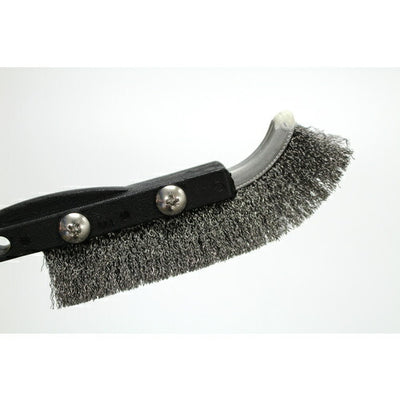 トラスコ中山（TRUSCO）　チャンネルブラシ EグリップJ型 ワイヤー鋼線　【品番：TEBJ-WB】