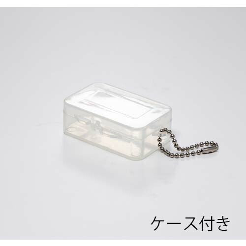 【メール便対応】トラスコ中山（TRUSCO）　耳栓シリコンフランジ型 金属探知反応タイプ（コード付き、ケース入り）　【品番：DEP-209SC】