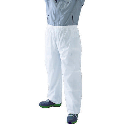 トラスコ中山（TRUSCO）　エレブレイク（コロナ放電式帯電防止不織布）ズボン M　【品番：TELPC-Z-M】