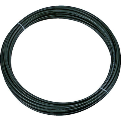 トラスコ中山（TRUSCO）　ポリウレタンチューブ 4×2.5mm 10m巻 黒　【品番：TEN-4X2.5-10-BK】