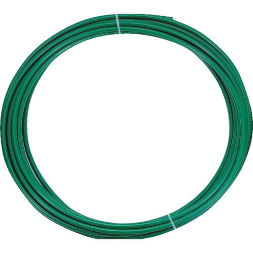 トラスコ中山（TRUSCO）　ポリウレタンチューブ 4×2.5mm 10m巻 グリーン　【品番：TEN-4X2.5-10-GN】