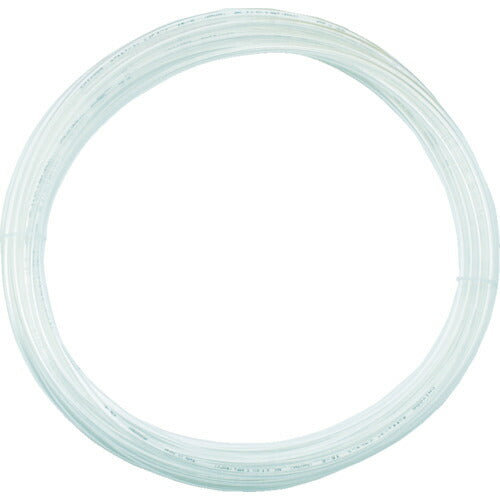 トラスコ中山（TRUSCO）　ポリウレタンチューブ 4×2.5mm 10m巻 透明　【品番：TEN-4X2.5-10-TM】