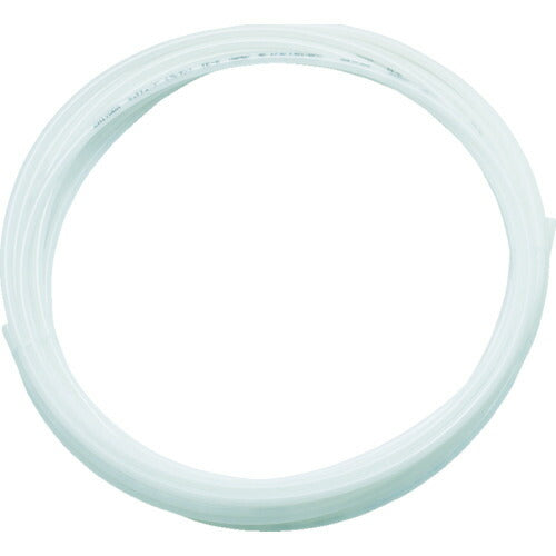 トラスコ中山（TRUSCO）　ポリウレタンチューブ 4×2.5mm 10m巻 ホワイト　【品番：TEN-4X2.5-10-W】