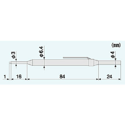 【メール便対応】エンジニア　調整ドライバー125mm　【品番：DA-40】