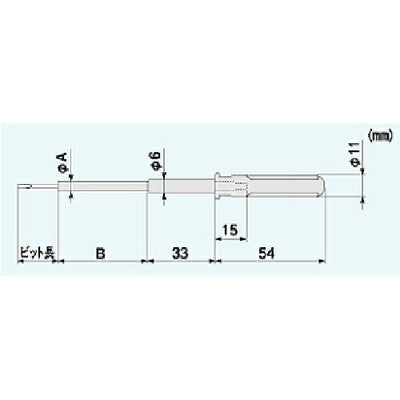 【メール便対応】エンジニア　セラミック調整ドライバー -0.4×2.4　【品番：DA-72】