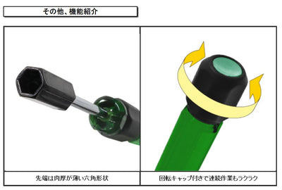 エンジニア　精密ナットドライバーセット　【品番：DK-14】