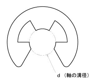 【メール便対応】エンジニア　Eリングプライヤー 150mm　【品番：PZ-01】