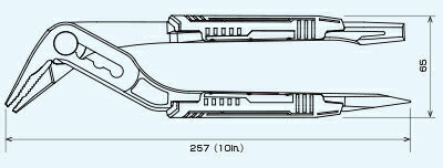 【メール便対応】エンジニア　ネジザウルスWP 　【品番：PZ-63】