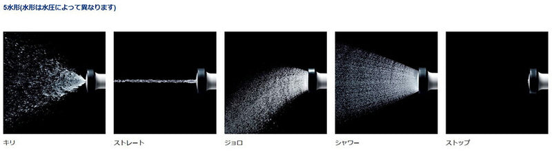 タカギ　楽ロック　ノズルファイブW　【品番：QG1550NB】