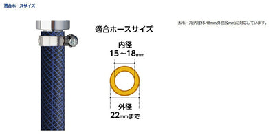 タカギ　メタルガンLII　【品番：G134FJ】