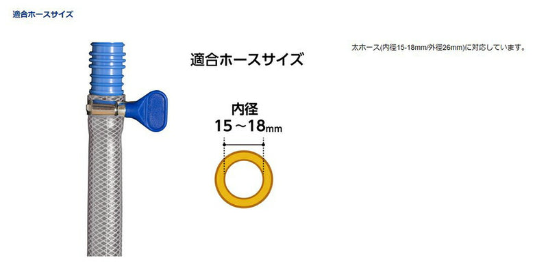 タカギ　ホース継手セット　【品番：G152FJB】