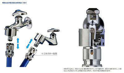 タカギ　メタルカクマル蛇口ニップル　【品番：G315】○