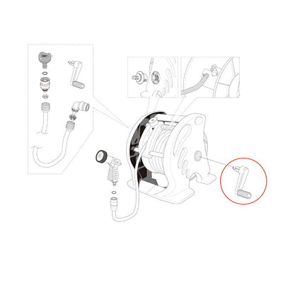 タカギ　オーロラハンドル（NB）　【品番：QR200NB2】