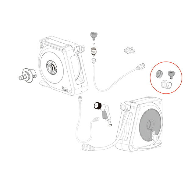 タカギ　オーロラNANO用小袋セット　【品番：QR0024】