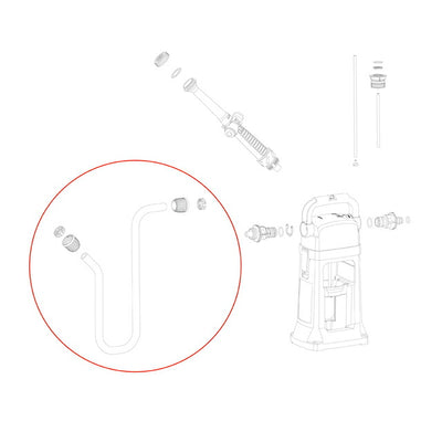 タカギ　2次側用ホースセット　【品番：XGZ0099】○