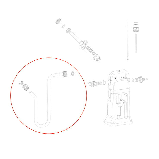 タカギ　2次側用ホースセット　【品番：XGZ0099】○