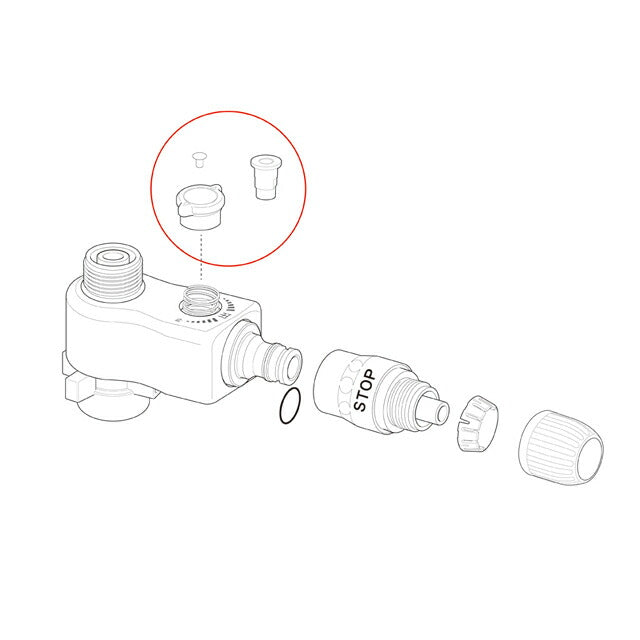 【メール便対応】タカギ　洗濯機用分岐蛇口レバーセット　【品番：XGZ0011】