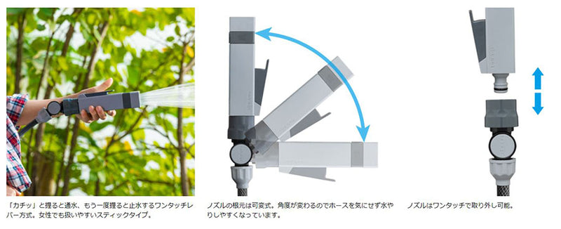 タカギ　NANO NEXT 15m（BR）　【品番：RM1215BR】●