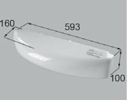 LIXIL（トステム）　照明カバー W600　【品番：QRJ162】●