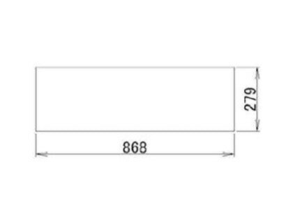LIXIL（トステム）　（非常扉付）中折れドアME型一般壁用樹脂パネル　【品番：GRP37L25】●