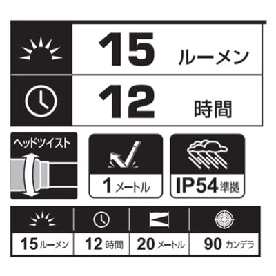 【メール便対応】ジェントス　GENTOS　LEDキーライト GK-002B　【品番：GK-002B】