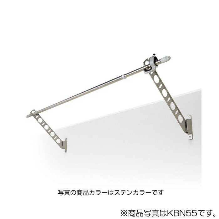 タカラ産業　DRY・WAVE（ドライ・ウェーブ）　腰壁用物干金物　シルバー　【品番：KBN25-S】