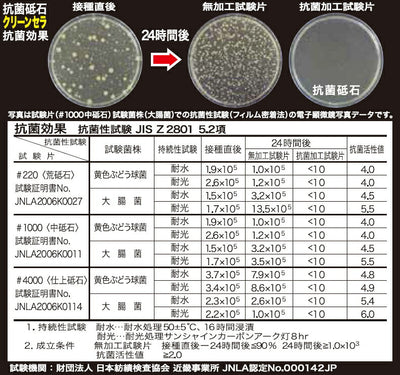 ナニワ研磨工業　抗菌砥石クリーンセラ　【品番：IS-0010】